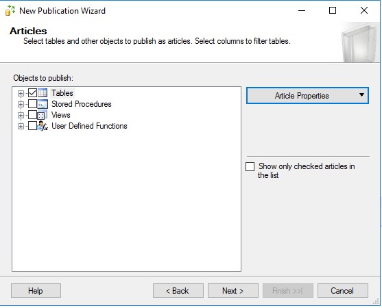 New Publication Wizard 7