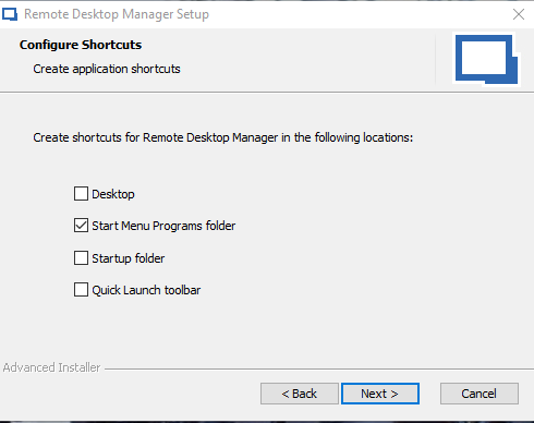 Remote Desktop Manager - Wizard 3