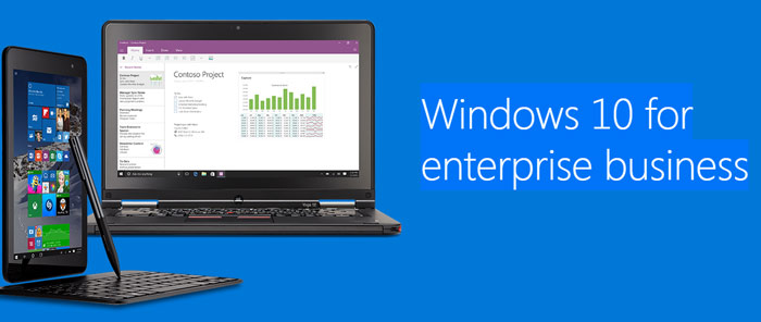 Phiên bản Windows 10 được chụp trên website Microsoft