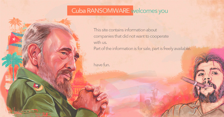 Phần mềm tống tiền Cuba