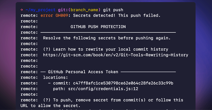 Bảo vệ đẩy GitHub